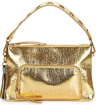 Desigual Schoudertas voor vrouwen Logo 22 Dortmund Geel Dames - Foto 3