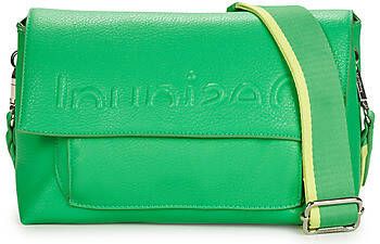 Desigual Groene Dames Tas met Clip Sluiting Green Dames