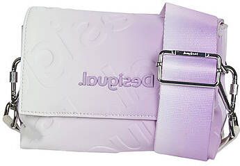 Desigual Purple Polyurethane Handbag Paars Dames