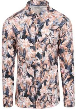 Desoto Overhemd Lange Mouw Overhemd Botanic Print Multicolour