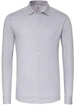 Desoto Overhemd Lange Mouw Overhemd Timeless Elegance Print Greige