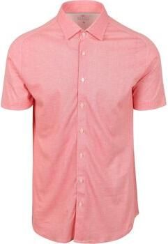 Desoto Overhemd Lange Mouw Short Sleeve Jersey Overhemd Coral