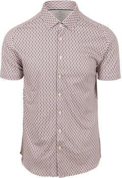 Desoto Overhemd Lange Mouw Short Sleeve Jersey Overhemd Print Multicolor