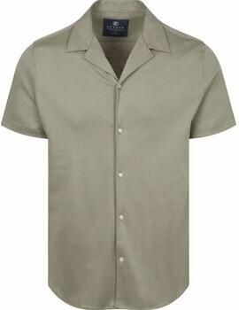 Desoto Overhemd Lange Mouw Short Sleeve Overhemd Festival Groen