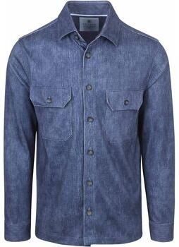 Desoto Sweater Overshirt Cord Optics Blauw