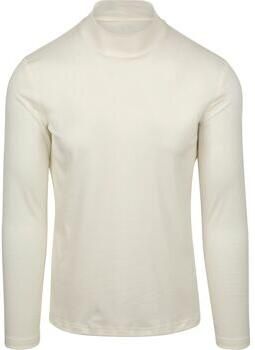 Desoto T-Shirt Lange Mouw Turtleneck Trui Off White