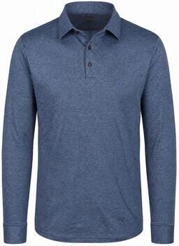 Desoto T-shirt Longsleeve Poloshirt Essential Blauw
