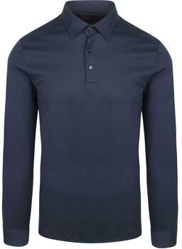 Desoto Poloshirt met lange mouwen Jersey polo Essential Kent lange mouw - Foto 6