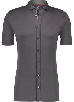 Desoto Overhemd Lange Mouw Overhemd Korte Mouw Antraciet 083