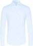 Desoto Lichtblauw business overhemd slim fit effen katoen - Thumbnail 1