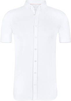 Desoto Overhemd Lange Mouw Overhemd Korte Mouw Wit