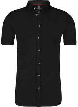 Desoto Overhemd Lange Mouw Overhemd Korte Mouw Zwart 081