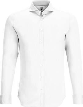 Desoto Windjack Overhemd Strijkvrij Wit