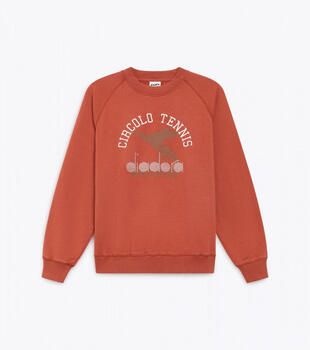 Diadora Sweater 502.182429 SWEATSHIRT VREW LEGACY-MARRONE TERRA COTTA