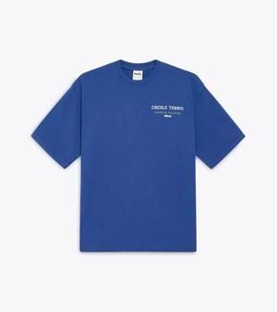 Diadora T-shirt Korte Mouw 502.182432 T-SHIRT SS LEGACY-BLU LIMONGES