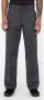 Dickies Grijze effen broek met ritssluiting en haaksluiting Gray Heren - Thumbnail 1