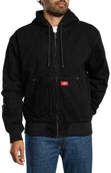 Dickies Capuchon sweaters Hilham gevoerde denim jas met capuchon