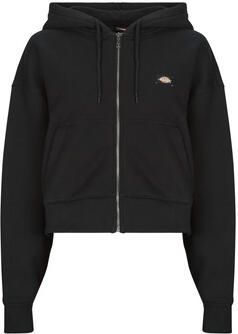 Dickies Zwart Zip-Through Sweatshirt Herfst Winter Black Dames - Foto 2