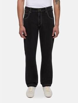 Dickies Cargo Jeans Garyville in zwart denim Black Heren