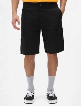 Dickies Zwarte katoenen shorts met ritssluiting en knoopsluiting Black Heren - Foto 5