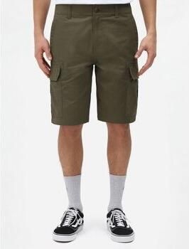 Dickies Groene Katoenen Shorts met Ritssluiting en Knoopsluiting Green Heren - Foto 6