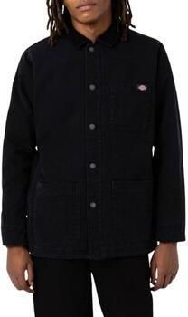 Dickies Canvas Werkjas Zwart Sherpa Interieur Black Heren - Foto 4