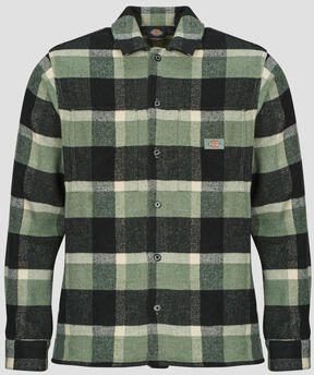 Dickies Plaid Coaling Longsleeve Shirt Men Overhemden groen Maat XL Kleding - Foto 4