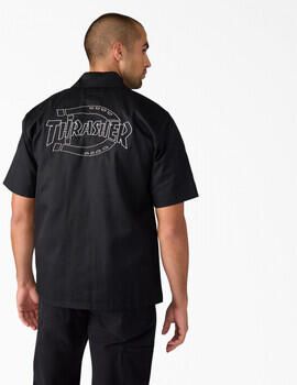 Dickies Overhemd Korte Mouw Thrasher x work shirt