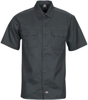 Dickies Work Shirt Short Sleeve Rec Korte mouwen Kleding charcoal grey maat: XL beschikbare maaten:S M L XL - Foto 2