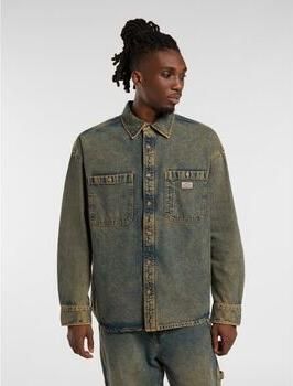 Dickies Relaxed fit jeansoverhemd met borstzakken model 'HOUSTON'