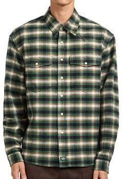 Dickies Overhemd Lange Mouw JOHNSONVILLE DK0A87PWPIN1-PINE NEEDLE