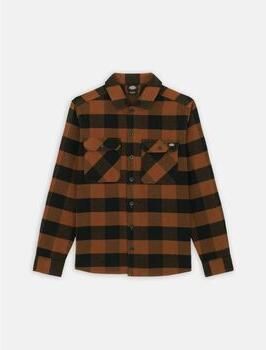 Dickies Overhemd Lange Mouw SACRAMENTO DK0A4XR-K181 TOFFEE