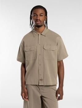 Dickies Overhemd Lange Mouw UNIONVILLE WORK SHIRT DK0A4Z7Q-0DS1 DESERT - Foto 2