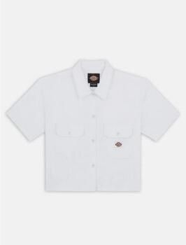 Dickies Overhemd SS CROPPED WORK DKDFS5730WH1-WHITE