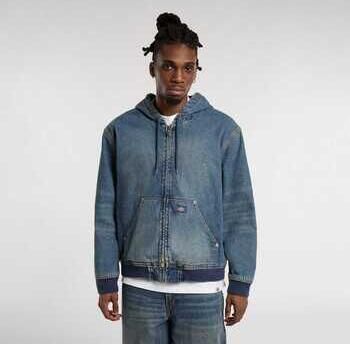 Dickies Spijkerjack HILHAM HOODED JKT DK0A87OAL231-KHAKI TNTD - Foto 2