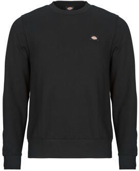 Dickies Heren Zwart Sweatshirt Ronde Hals Lange Mouw Black Heren