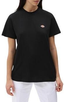 Dickies Zwart T-shirt met logo print voor dames Zwart Dames - Foto 3