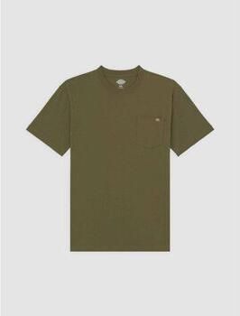 Dickies T-shirt Korte Mouw HEAVYWEIGHT SS POCKET DK0WS450-0ML1 MILITARY GREEN