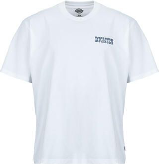 Dickies T-shirt Korte Mouw PLAIN CITY SS TEE WHITE