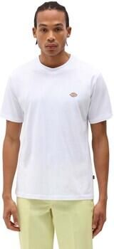Dickies Heren Katoenen Crewneck T-Shirt Collectie White Heren