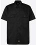 Dickies Work Shirt Short Sleeve Rec Korte mouwen Kleding Black maat: XL beschikbare maaten:S M L XL - Thumbnail 1