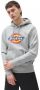 Dickies Sweater Icon Logo Hooded Sweatshirt Grey Melange - Thumbnail 1