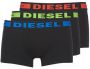Diesel Driedelige Boxershorts met Elastische Tailleband Black Heren - Thumbnail 1