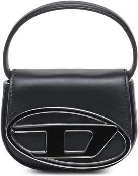 Diesel Stijlvolle Flap Tas met Verstelbare Band Black Dames - Foto 2