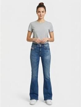 Diesel Blauwe Gewassen Denim Broek Blue Dames - Foto 9