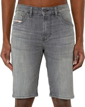 Diesel Slim-short Heren Jeans Lichtgrijs Gray Heren