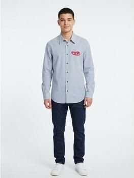 Diesel Shirt `S-Simply-E` Blue Heren - Foto 6