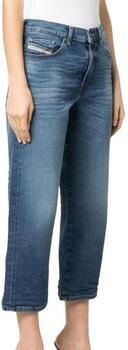 Diesel Wijde pasvorm Cropped Denim Jeans Blauw Dames - Foto 4