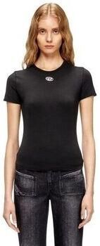 Diesel T-shirt A19917 0AHQH T-UNCUTIESLONG-OD-900 BLACK