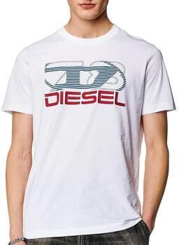 Diesel T-Diegor-K74 T-shirt White Heren